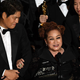Miky Lee accepting Parasite’s Oscar for Best Picture